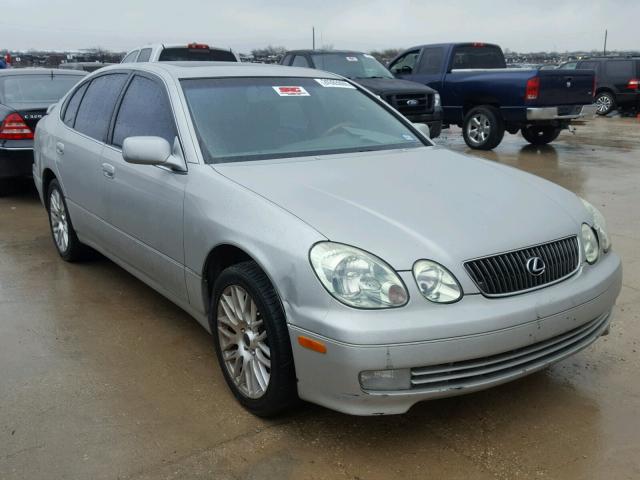 JT8BL69S910007794 - 2001 LEXUS GS 430 SILVER photo 1