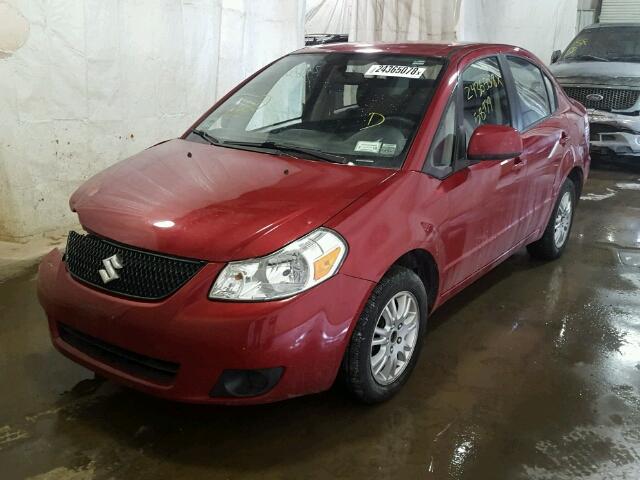 JS2YC5A31C6305286 - 2012 SUZUKI SX4 LE RED photo 2