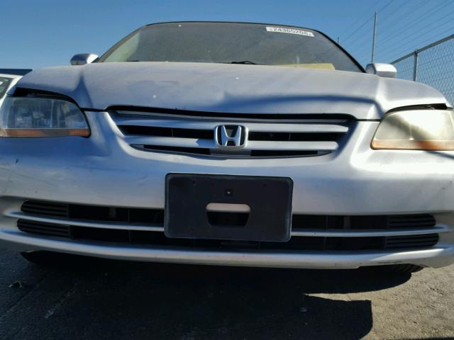 1HGCG16581A064401 - 2001 HONDA ACCORD EX SILVER photo 9