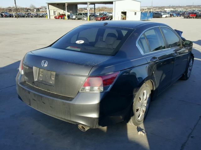 1HGCP2F86AA148555 - 2010 HONDA ACCORD EXL GRAY photo 4