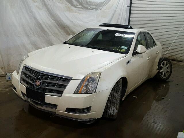 1G6DF577X80165701 - 2008 CADILLAC CTS WHITE photo 2