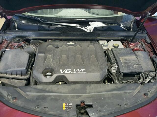 2G1145S31H9158659 - 2017 CHEVROLET IMPALA PRE RED photo 7