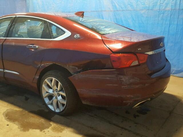 2G1145S31H9158659 - 2017 CHEVROLET IMPALA PRE წითელი ფოტო 9