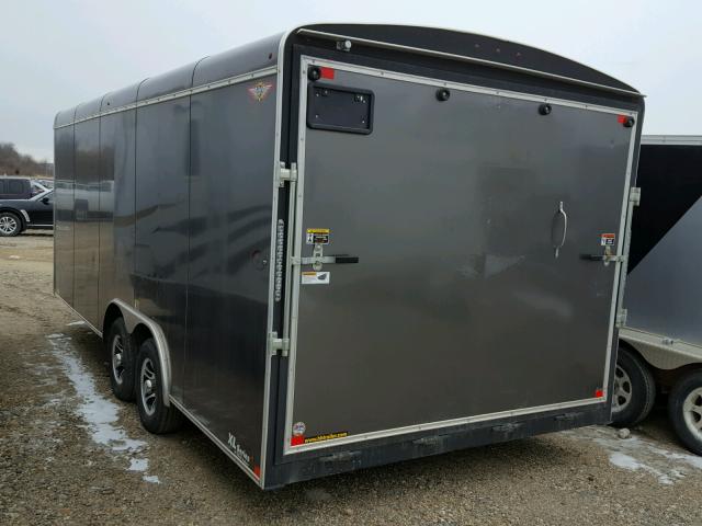 533TC202XHC267462 - 2017 H&H TRAILER BLACK photo 3