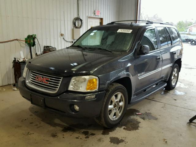 1GKDT13S362200691 - 2006 GMC ENVOY GRAY photo 2