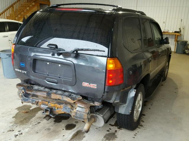 1GKDT13S362200691 - 2006 GMC ENVOY GRAY photo 4