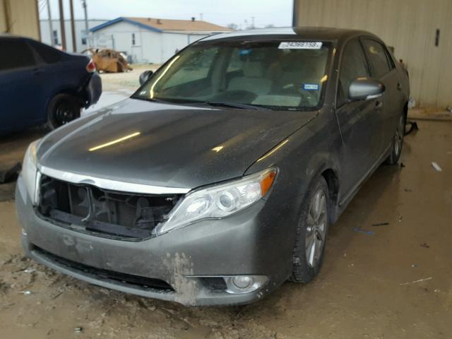 4T1BK3DB4BU393279 - 2011 TOYOTA AVALON BAS GREEN photo 2