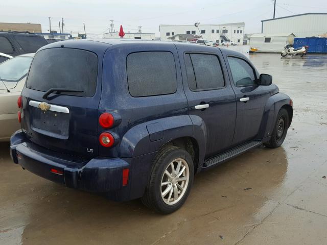 3GNDA13D06S520579 - 2006 CHEVROLET HHR LS BLUE photo 4