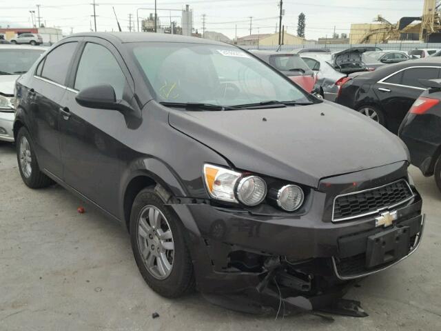 1G1JC5SG0D4218269 - 2013 CHEVROLET SONIC BLACK photo 1