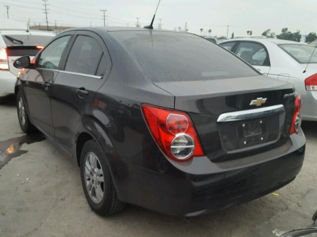 1G1JC5SG0D4218269 - 2013 CHEVROLET SONIC BLACK photo 3