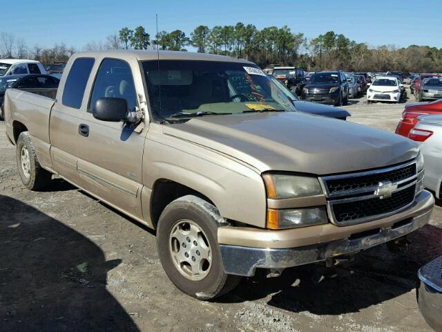 1GCEC19T47Z117392 - 2007 CHEVROLET SILVERADO TAN photo 1