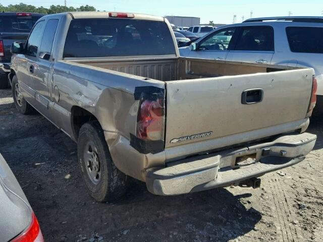 1GCEC19T47Z117392 - 2007 CHEVROLET SILVERADO TAN photo 3