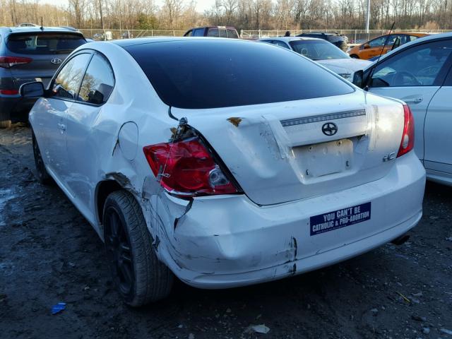 JTKDE167180261705 - 2008 SCION TC WHITE photo 3