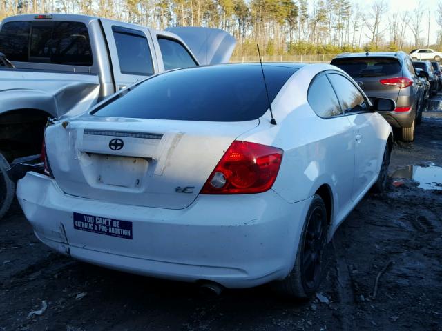 JTKDE167180261705 - 2008 SCION TC WHITE photo 4