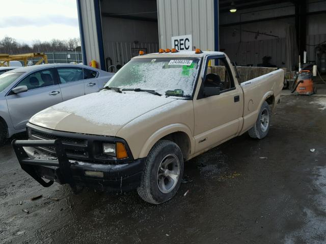 1GCCS1448R8192244 - 1994 CHEVROLET S TRUCK S1 TAN photo 2