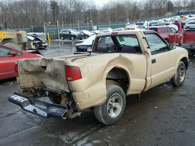 1GCCS1448R8192244 - 1994 CHEVROLET S TRUCK S1 TAN photo 4