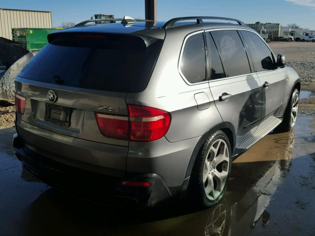 4USFE83597LY66638 - 2007 BMW X5 4.8I GRAY photo 4