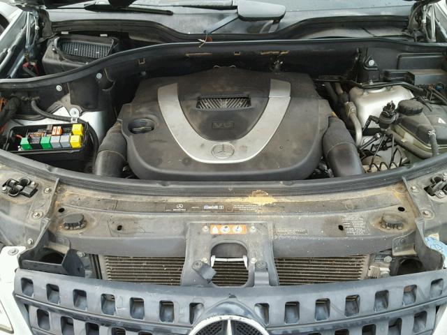 4JGBB86E16A094263 - 2006 MERCEDES-BENZ ML 350 SILVER photo 7