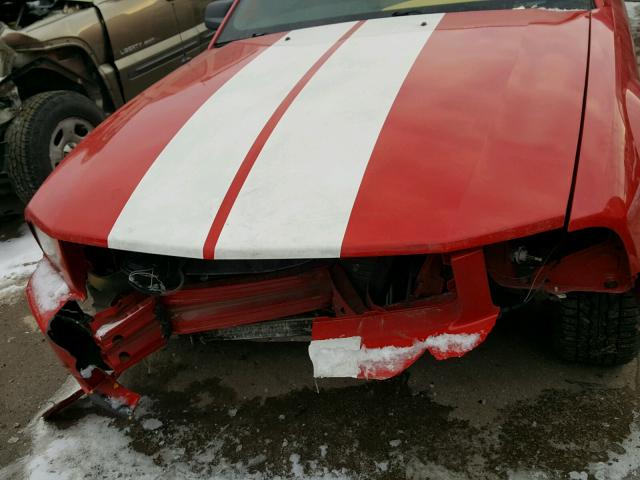 1ZVFT82H175261795 - 2007 FORD MUSTANG GT RED photo 7