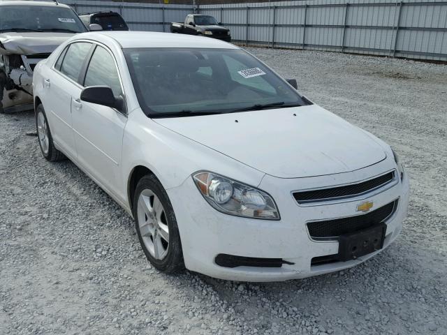 1G1ZA5E03CF390838 - 2012 CHEVROLET MALIBU LS WHITE photo 1