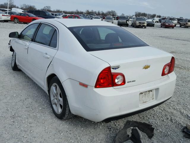 1G1ZA5E03CF390838 - 2012 CHEVROLET MALIBU LS WHITE photo 3
