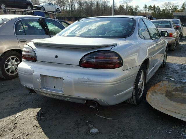 1G2WP12K81F143145 - 2001 PONTIAC GRAND PRIX SILVER photo 4