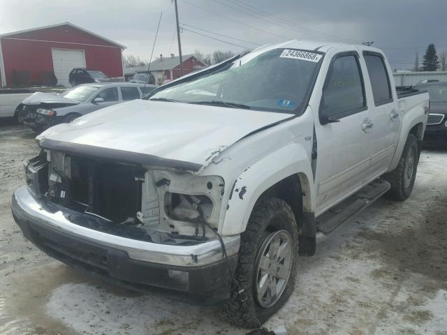1GCJTDDP2A8131248 - 2010 CHEVROLET COLORADO L WHITE photo 2