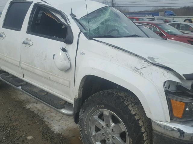 1GCJTDDP2A8131248 - 2010 CHEVROLET COLORADO L WHITE photo 9