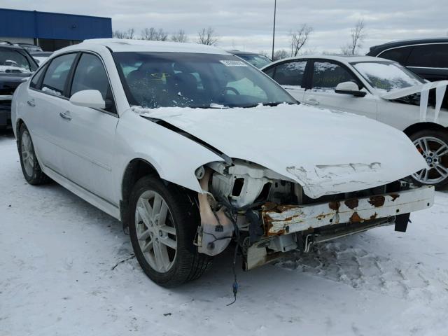 2G1WC5E3XD1182150 - 2013 CHEVROLET IMPALA LTZ WHITE photo 1