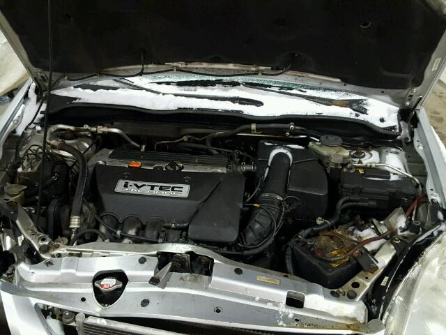 SHHEP33592U304912 - 2002 HONDA CIVIC SI SILVER photo 7