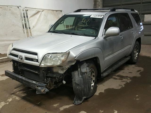 JTEBT17R458022260 - 2005 TOYOTA 4RUNNER LI SILVER photo 2