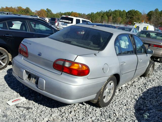 1G1NE52J33M527305 - 2003 CHEVROLET MALIBU LS ვერცხლისფერი ფოტო 4
