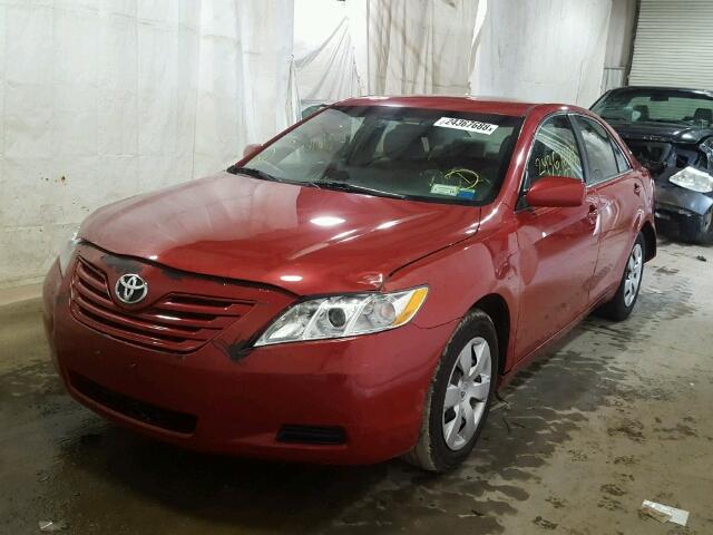 4T1BE46K69U329202 - 2009 TOYOTA CAMRY BASE RED photo 2