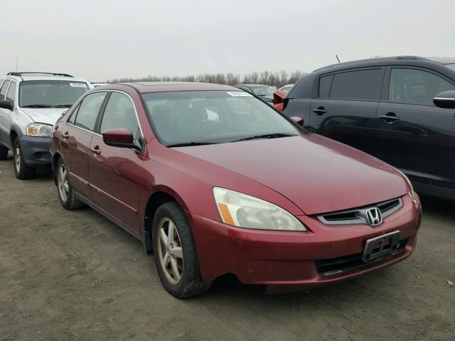 1HGCM566X3A035168 - 2003 HONDA ACCORD EX MAROON photo 1