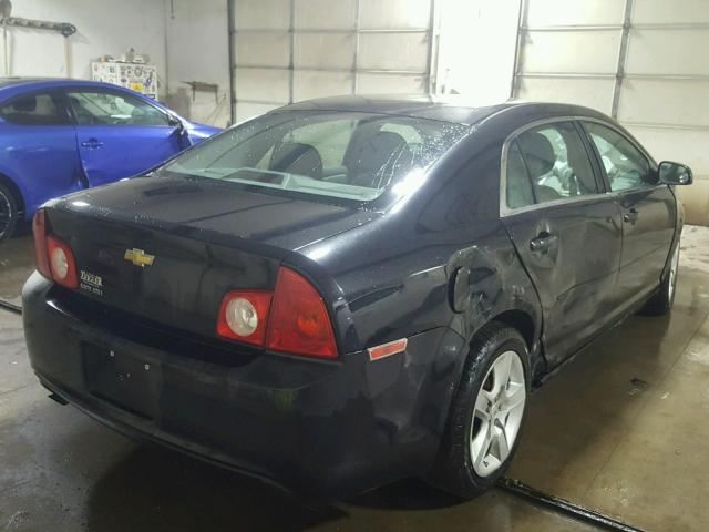 1G1ZA5E14BF366409 - 2011 CHEVROLET MALIBU LS BLACK photo 4