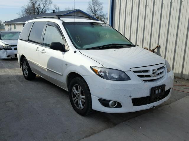 JM3LW28J850537962 - 2005 MAZDA MPV WAGON WHITE photo 1