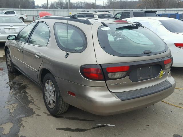 1FAFP58284A174249 - 2004 FORD TAURUS SE BEIGE photo 3