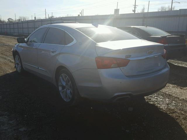 2G1145S33G9116962 - 2016 CHEVROLET IMPALA LTZ SILVER photo 3