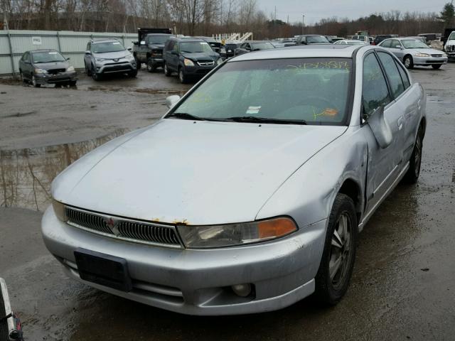 4A3AA46L8YE098264 - 2000 MITSUBISHI GALANT ES GRAY photo 2