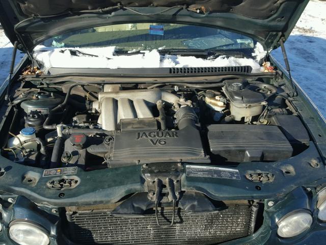 SAJEA51C54WD58047 - 2004 JAGUAR X-TYPE 3.0 GREEN photo 7