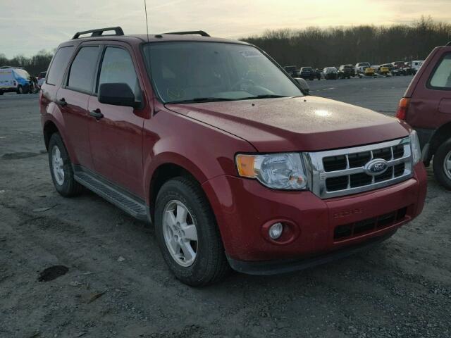 1FMCU9D78BKB18281 - 2011 FORD ESCAPE XLT RED photo 1