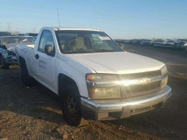 1GCCS149578246611 - 2007 CHEVROLET COLORADO WHITE photo 1