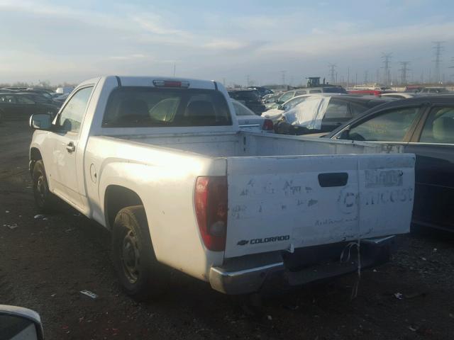 1GCCS149578246611 - 2007 CHEVROLET COLORADO WHITE photo 3