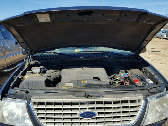 1FMDU74W72UA01344 - 2002 FORD EXPLORER E BLUE photo 7