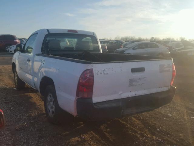 5TENX22N18Z550373 - 2008 TOYOTA TACOMA WHITE photo 3