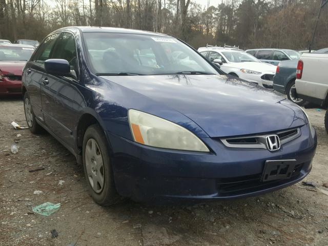 1HGCM564X5A103020 - 2005 HONDA ACCORD LX BLUE photo 1