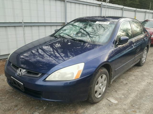 1HGCM564X5A103020 - 2005 HONDA ACCORD LX BLUE photo 2