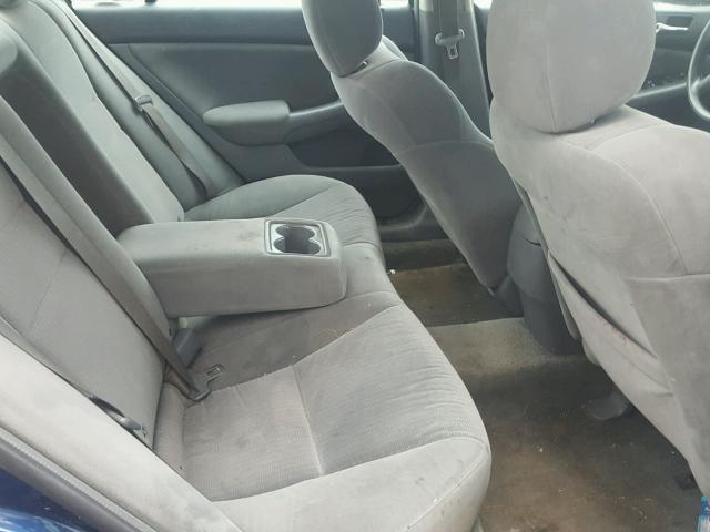 1HGCM564X5A103020 - 2005 HONDA ACCORD LX BLUE photo 6