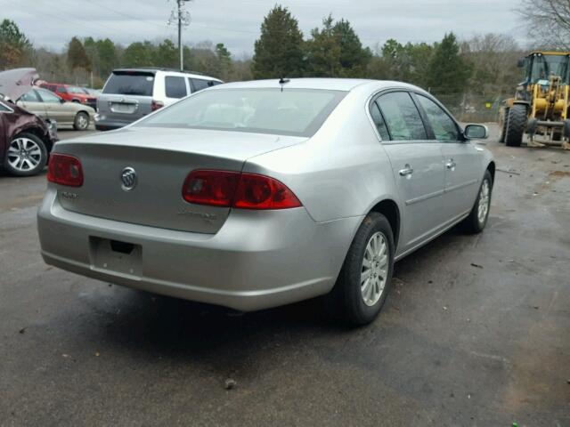 1G4HP572X7U174174 - 2007 BUICK LUCERNE CX SILVER photo 4