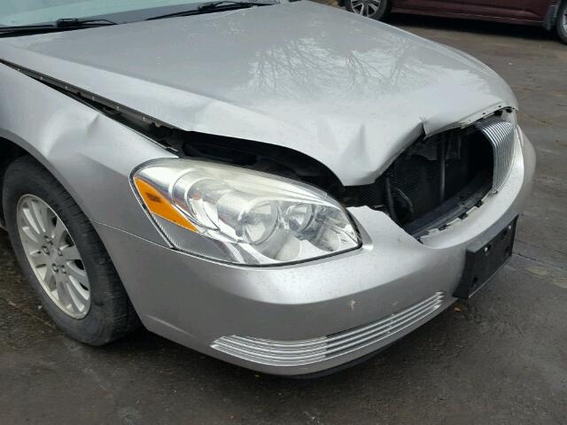 1G4HP572X7U174174 - 2007 BUICK LUCERNE CX SILVER photo 9